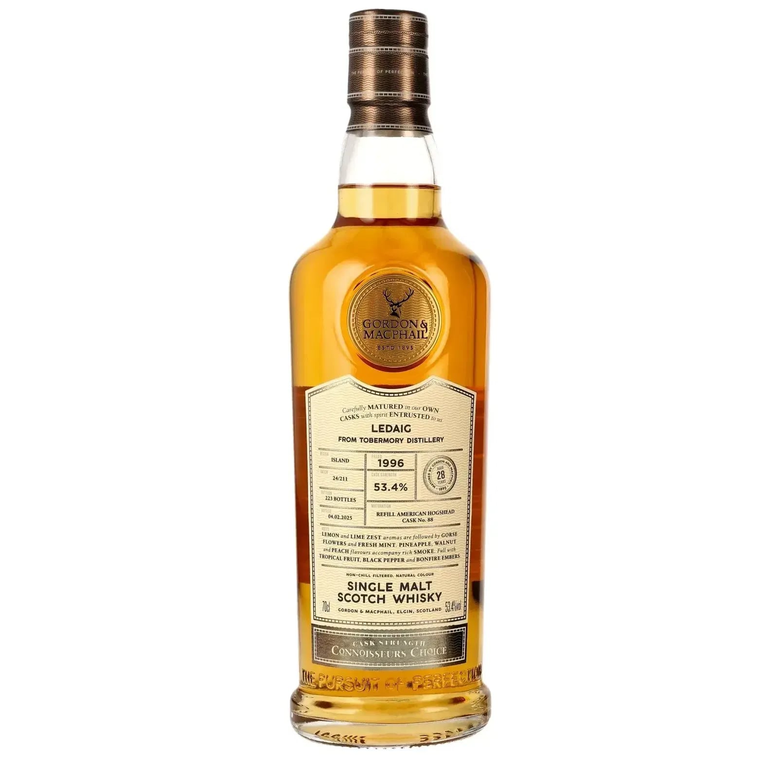 Ledaig 28 Years Old 1996 Connoisseurs Choice Cask Strength Gordon & MacPhail 88