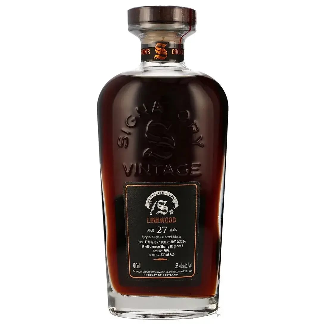 Linkwood 27 Years Old 1997 Cask Strength Collection Symington’s Choice Signatory Vintage 20 4