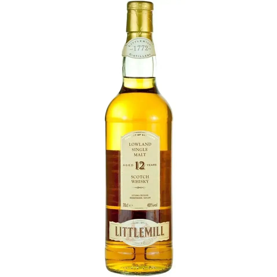 Littlemill 12 Years Old Lowland Single Malt Scotch Whisky