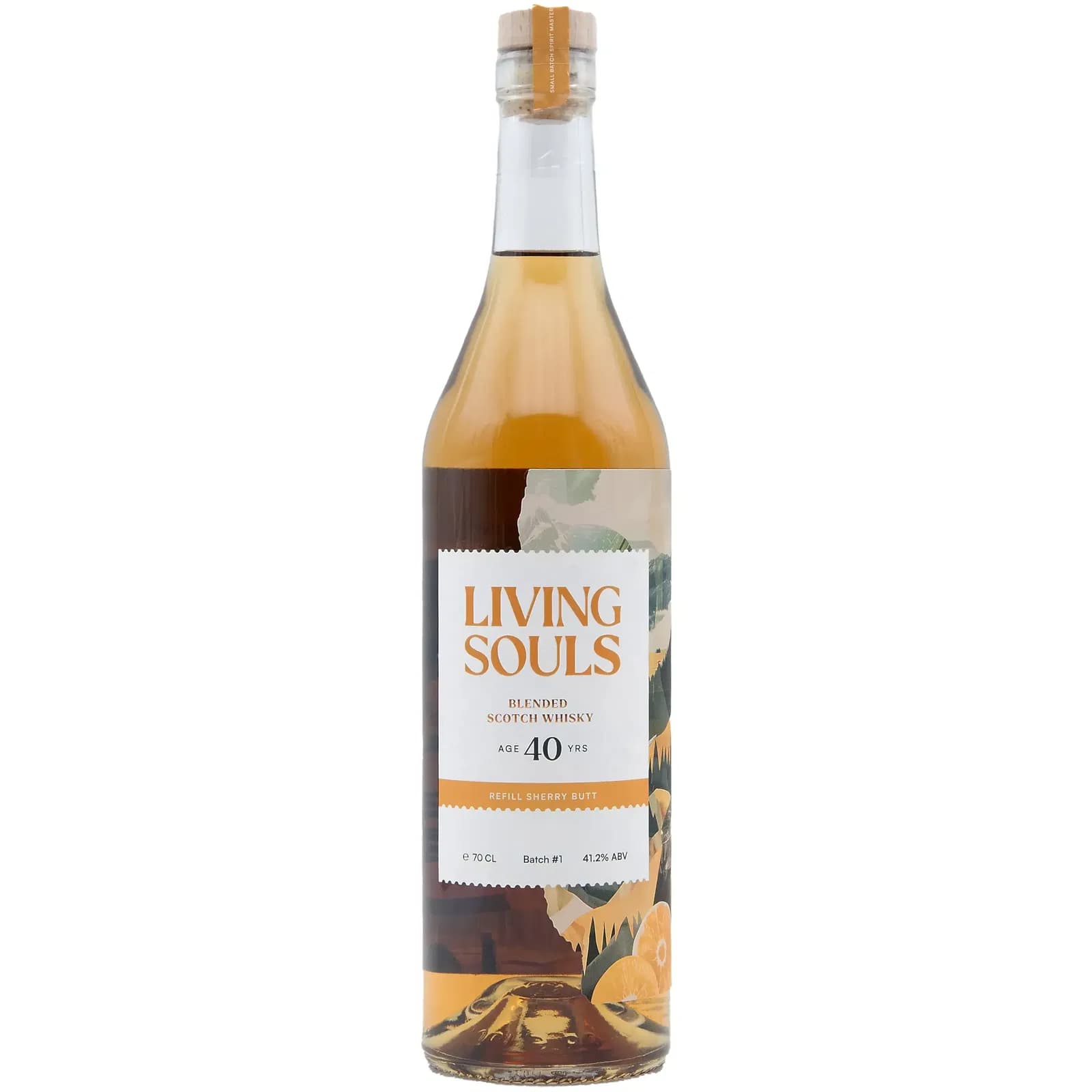Living Souls 40 Years Old Blended Scotch