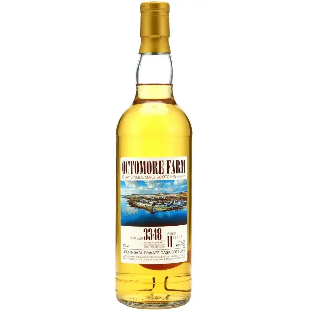 Lochindaal 11 Years Old 2007 Octomore Farm Cask Nr.3348