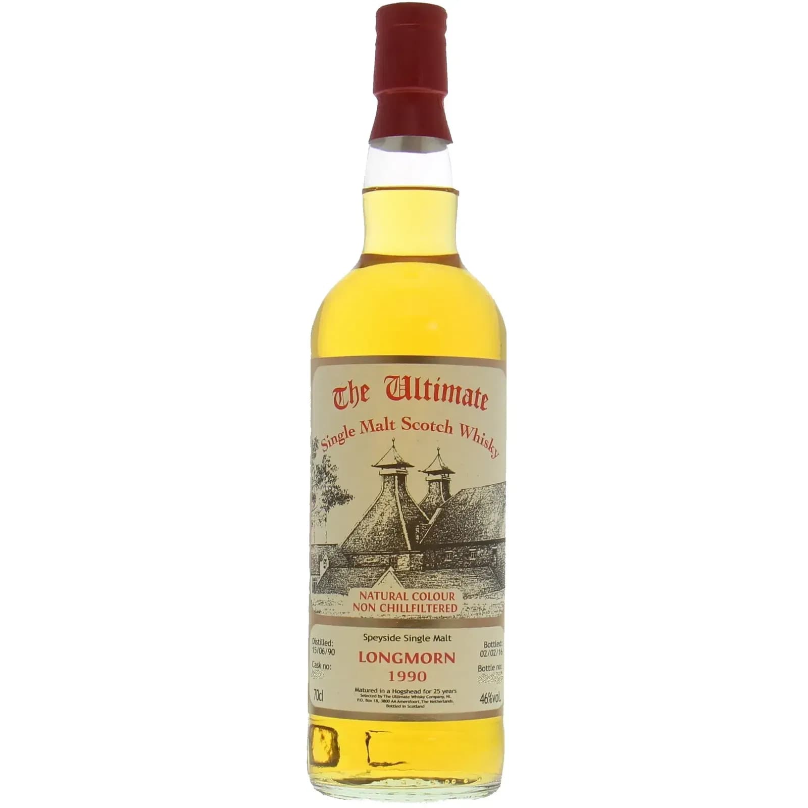 Longmorn 25 Years Old 1990 The Ultimate van Wees