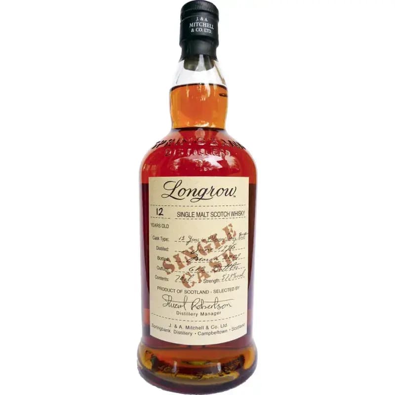 Longrow 12 Years Old 1996 Single Cask