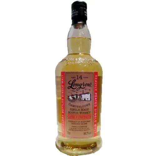 Longrow 14 Years Old Cask Strength Heavily Peated
