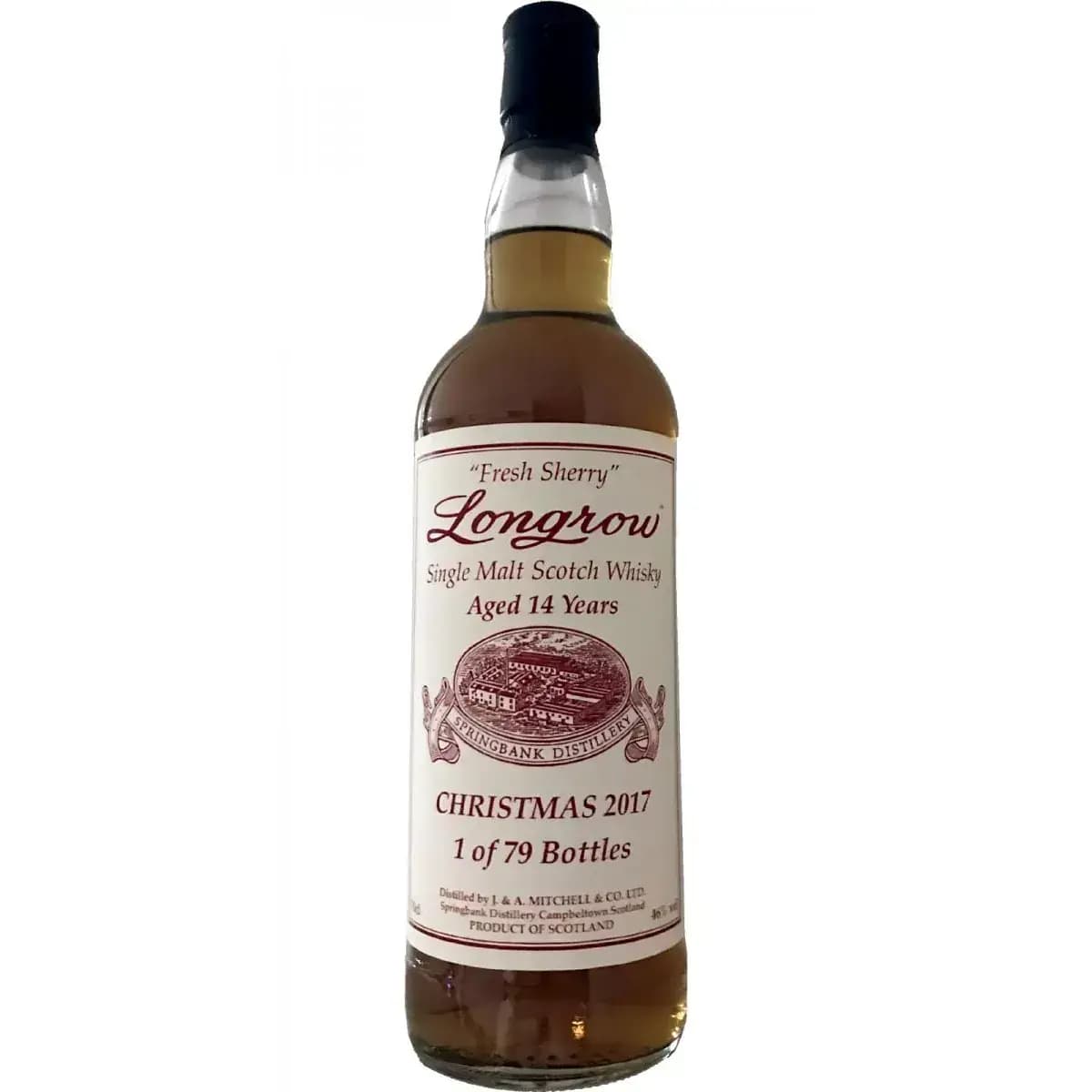 Longrow 14 Years Old Christmas 2017 For Shareholders, Directors And Staff