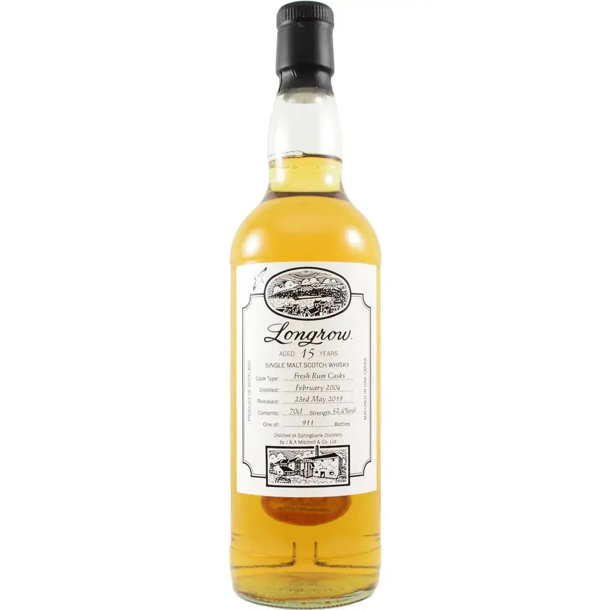 Longrow 15 Years Old 2004 Open Day Bottling