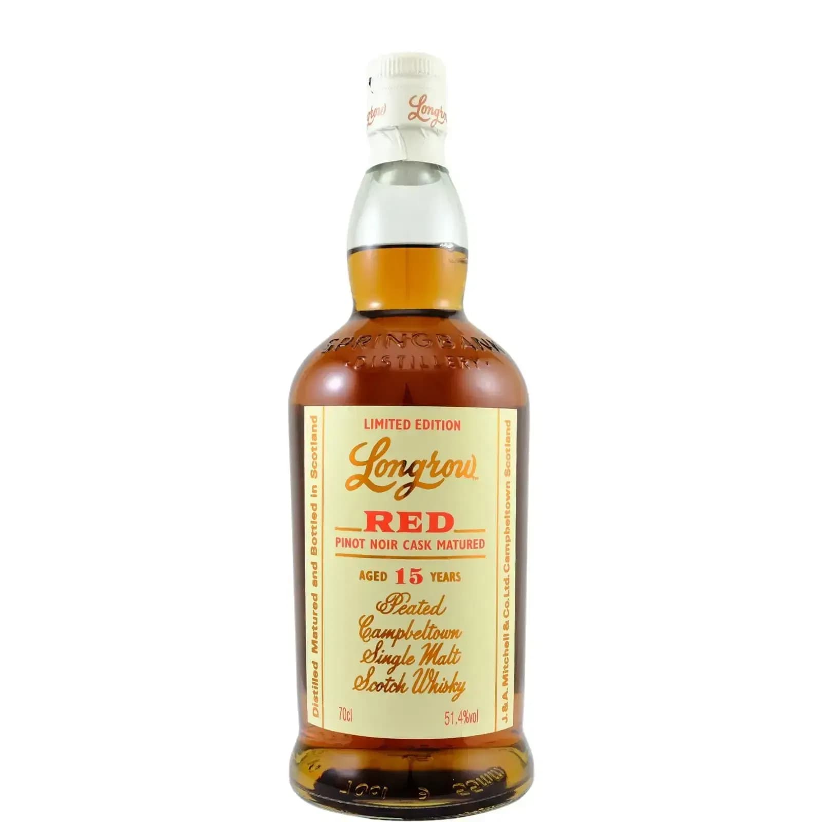 Longrow 15 Years Old Red Pinot Noir Cask Matured