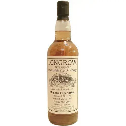 Longrow 18 Years Old 1990 Private Bottling Cask Nr.178