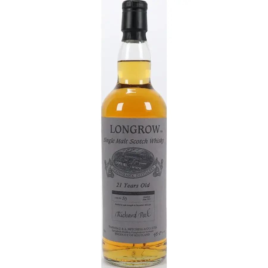 Longrow 21 Years Old 1992 Private Bottling Cask Nr.83