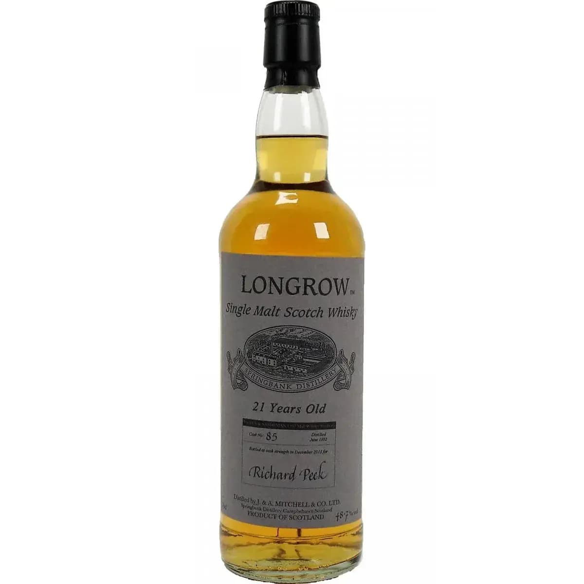 Longrow 21 Years Old 1992 Private Cask Nr.85