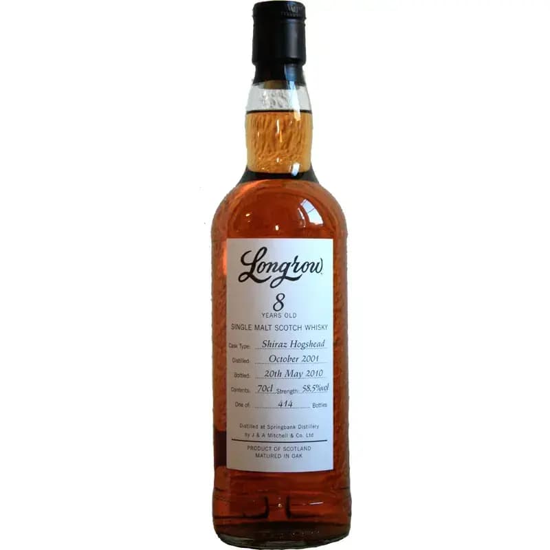 Longrow 8 Years Old 2001 Open Day Bottling