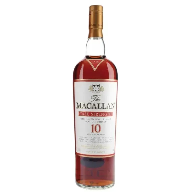 Macallan 10 Years Old Cask Strength