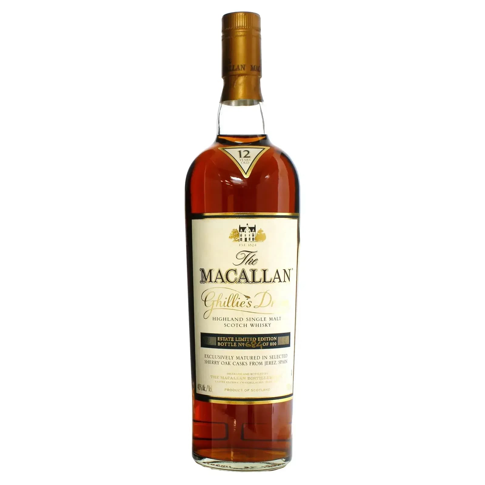 Macallan 12 Years Old Ghillie's Dram
