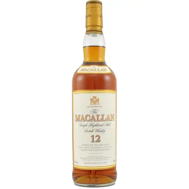Macallan 12 Years Old (Old Design early 2000)