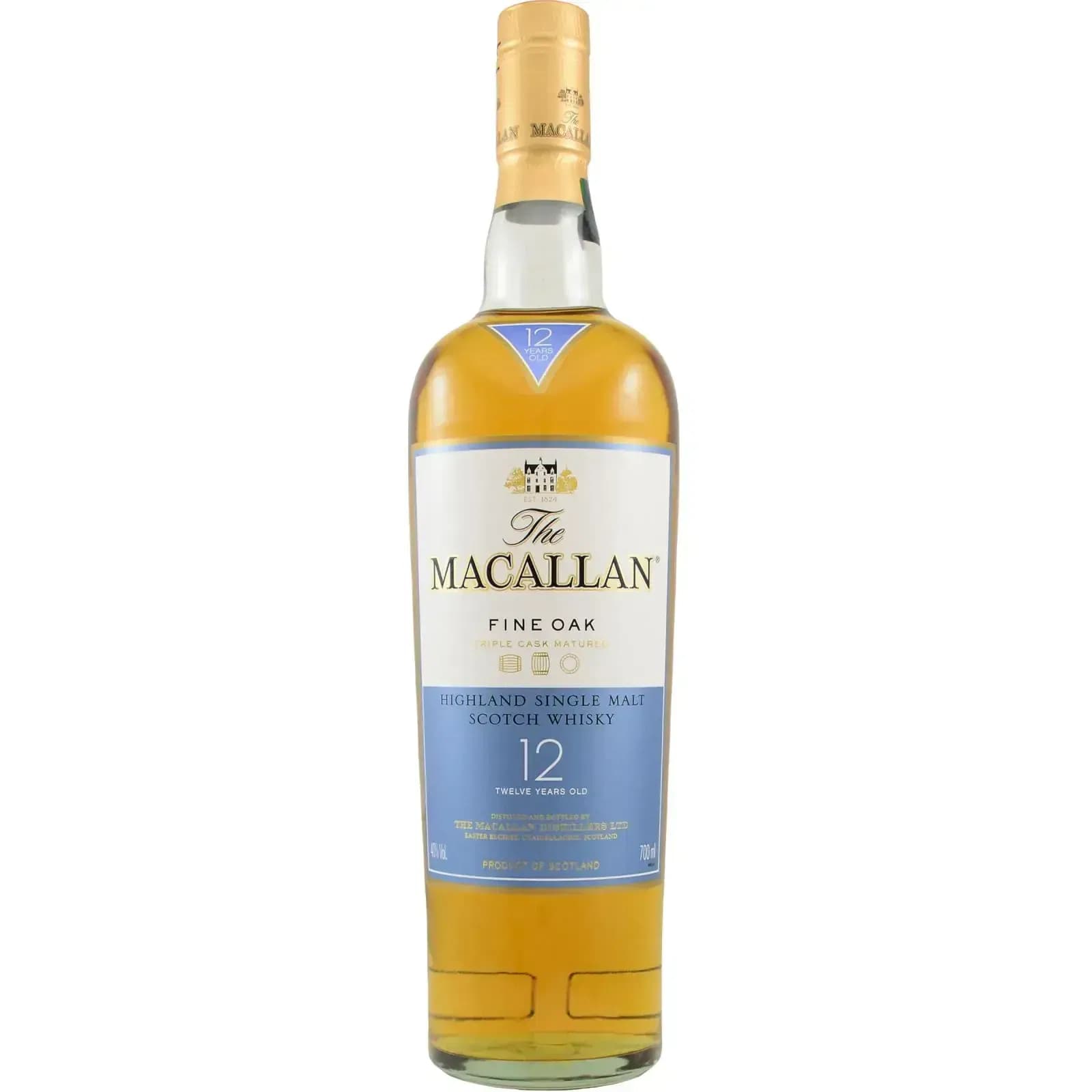 Macallan 12 Years Old Triple Cask Matured - Fine Oak