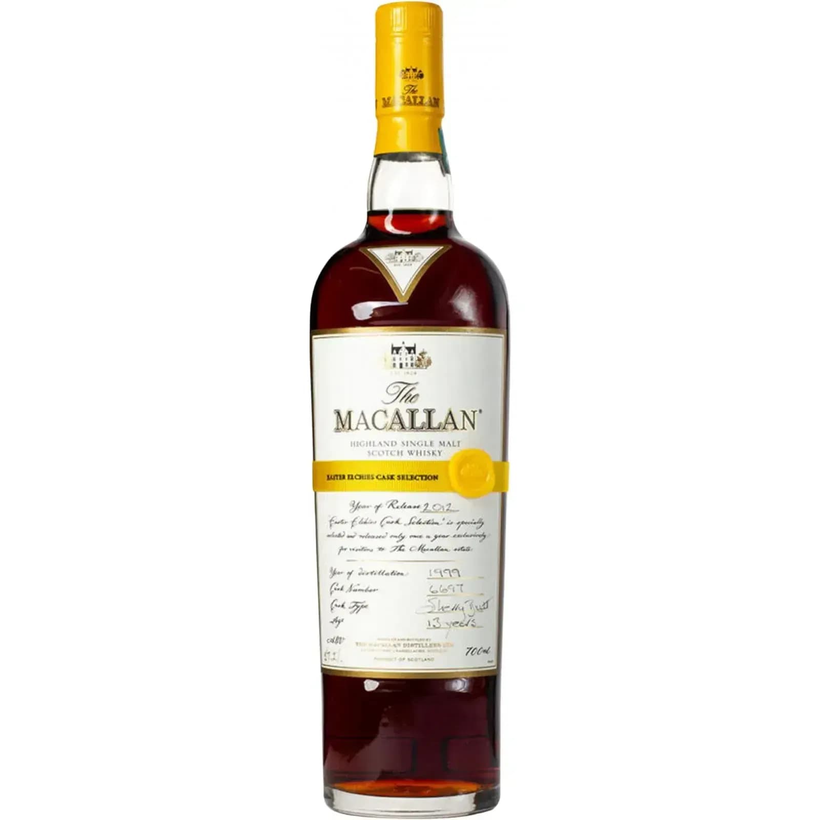 Macallan 13 Years Old 1999 Easter Elchies Cask Nr.6697