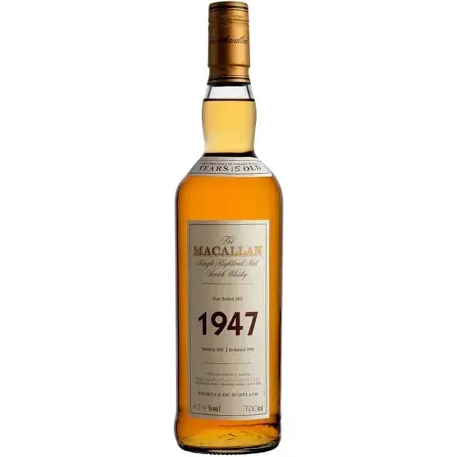 Macallan 15 Years Old 1947 Fine & Rare