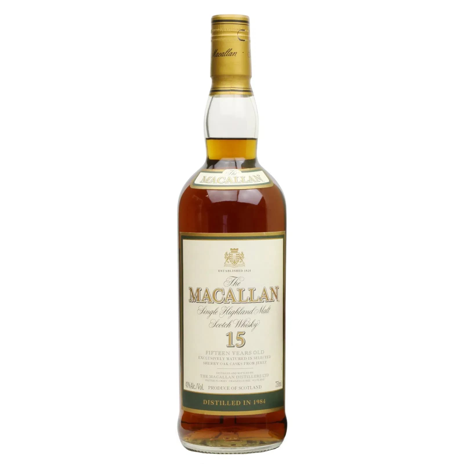 Macallan 15 Years Old 1984