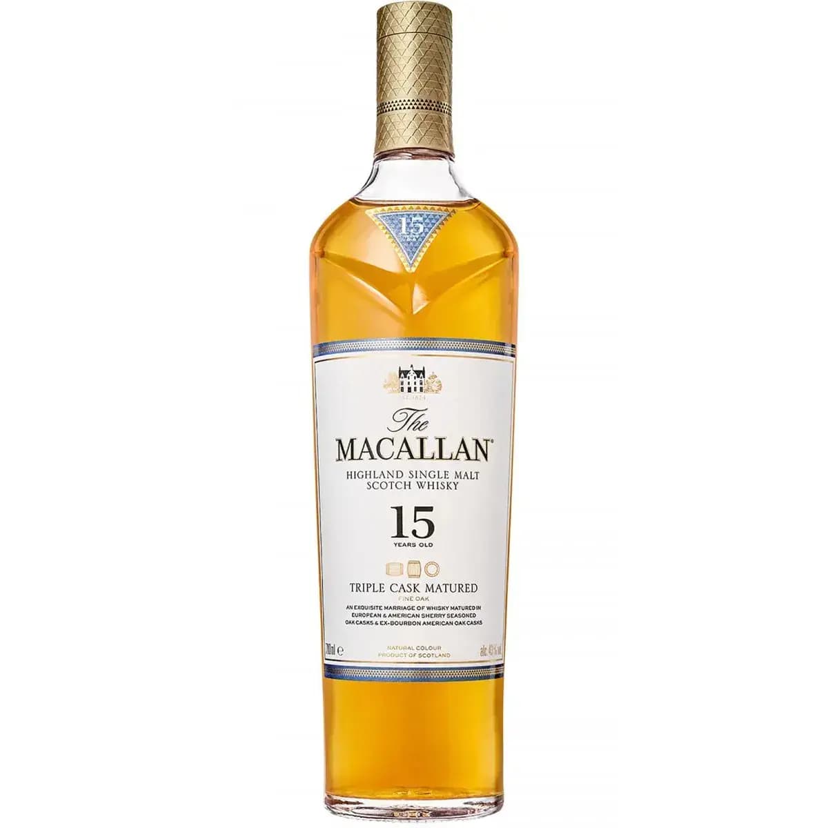 Macallan 15 Years Old Fine Oak Triple Cask Matured