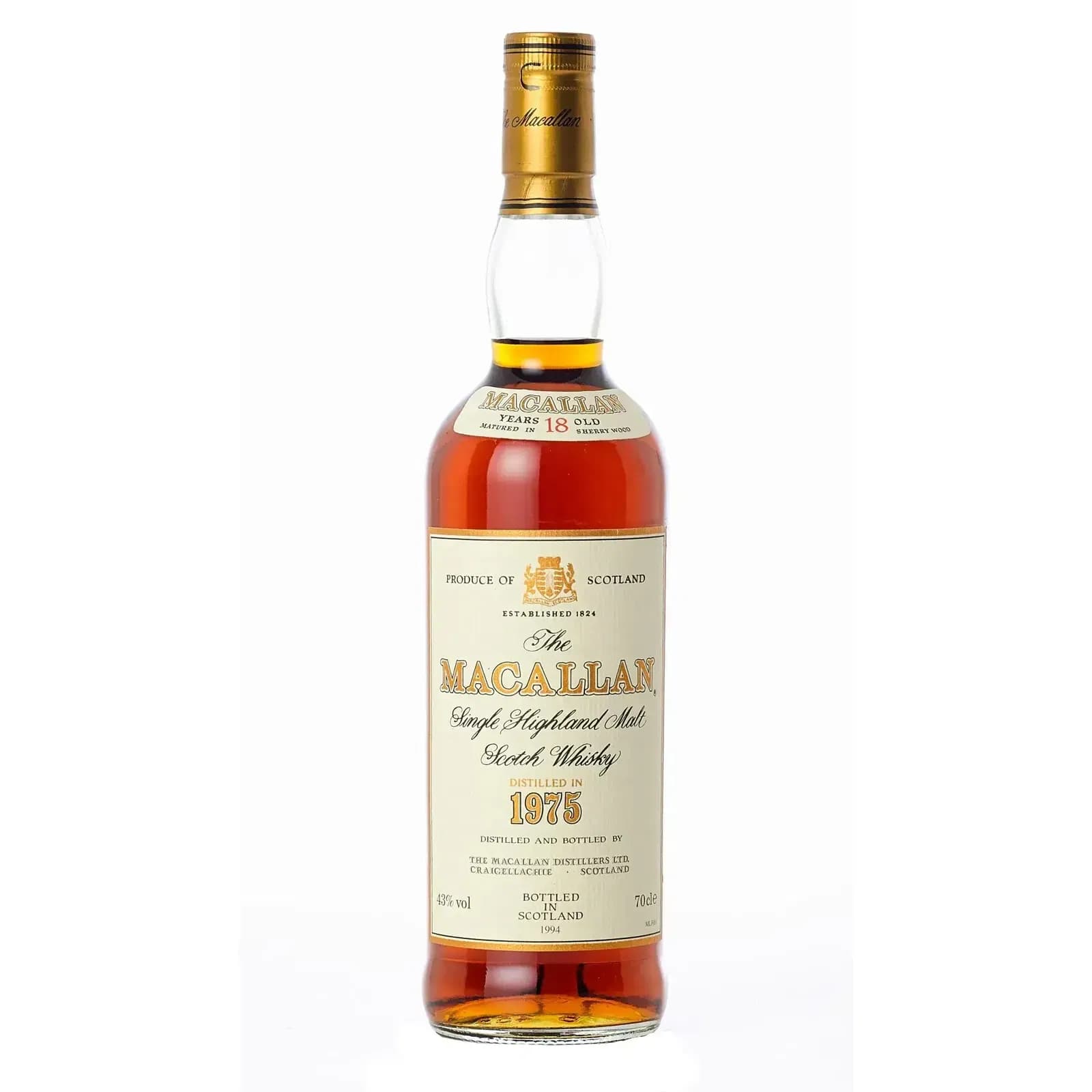 Macallan 18 Years Old 1975