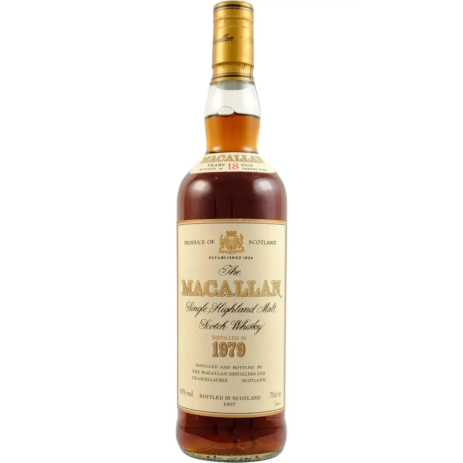 Macallan 18 Years Old 1979 Vintage