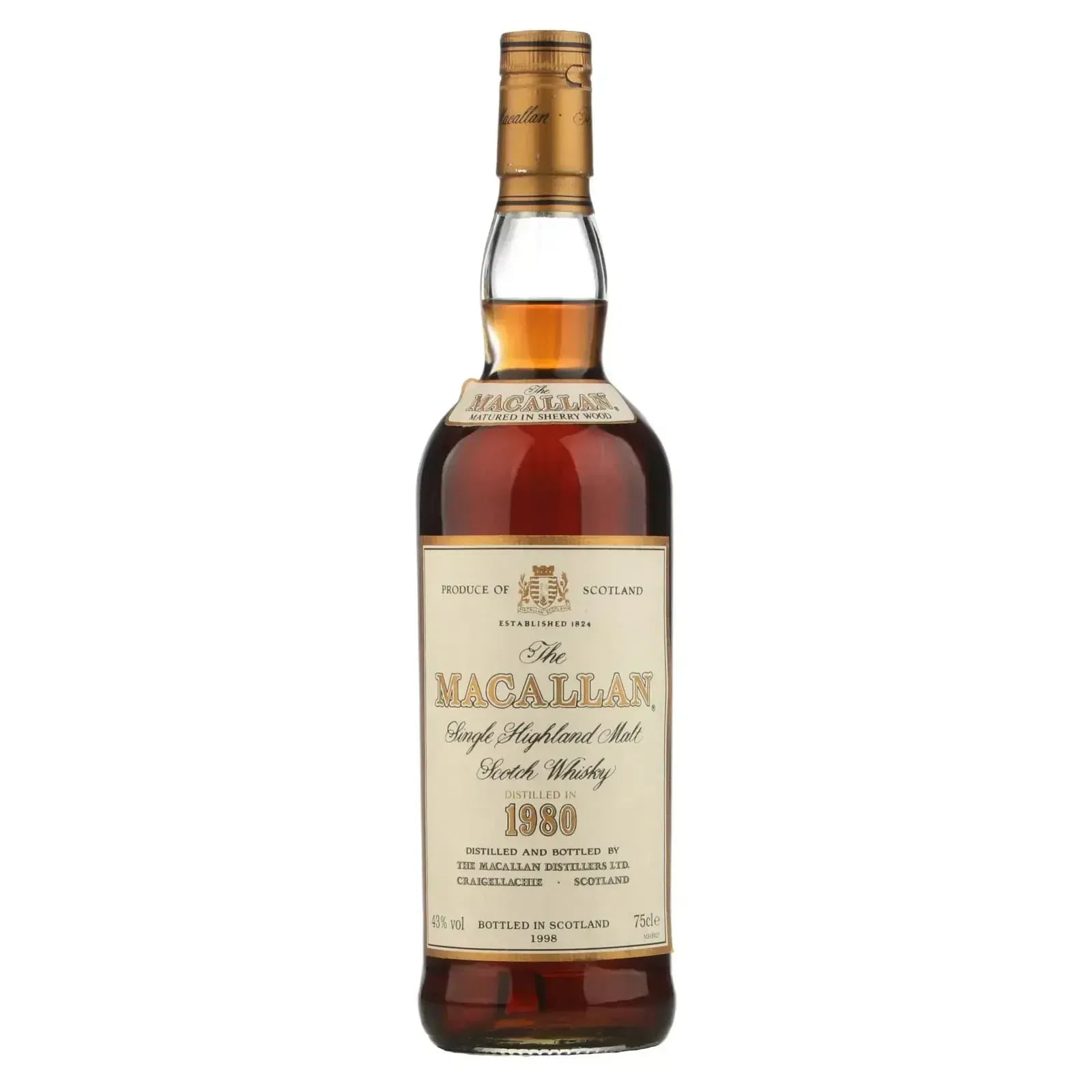 Macallan 18 Years Old 1980 Vintage