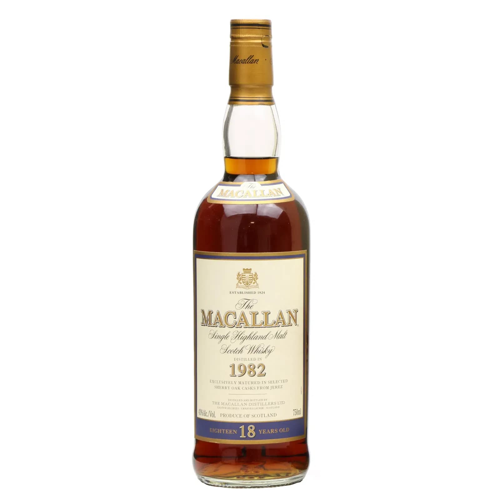 Macallan 18 Years Old 1982