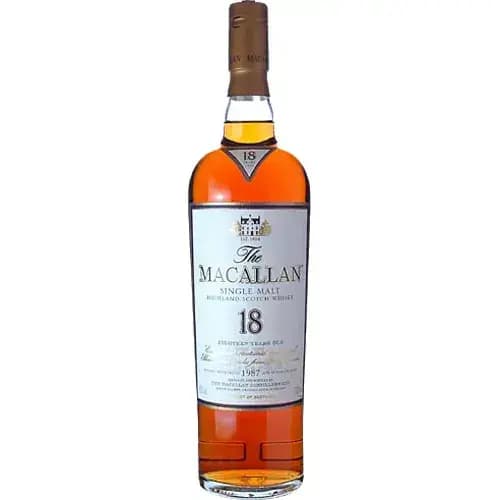 Macallan 18 Years Old 1987 Sherry Oak