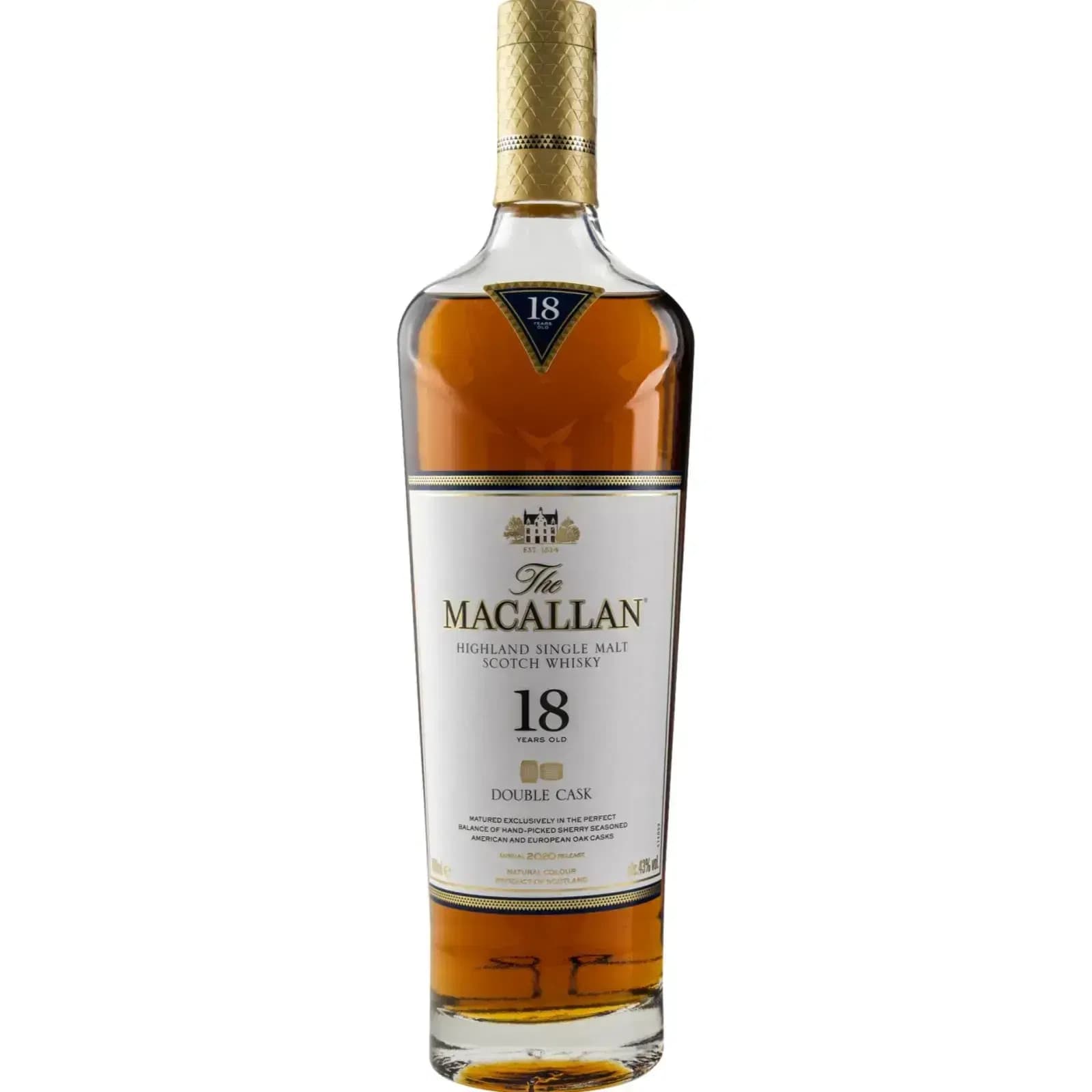 Macallan 18 Years Old Double Cask 2020