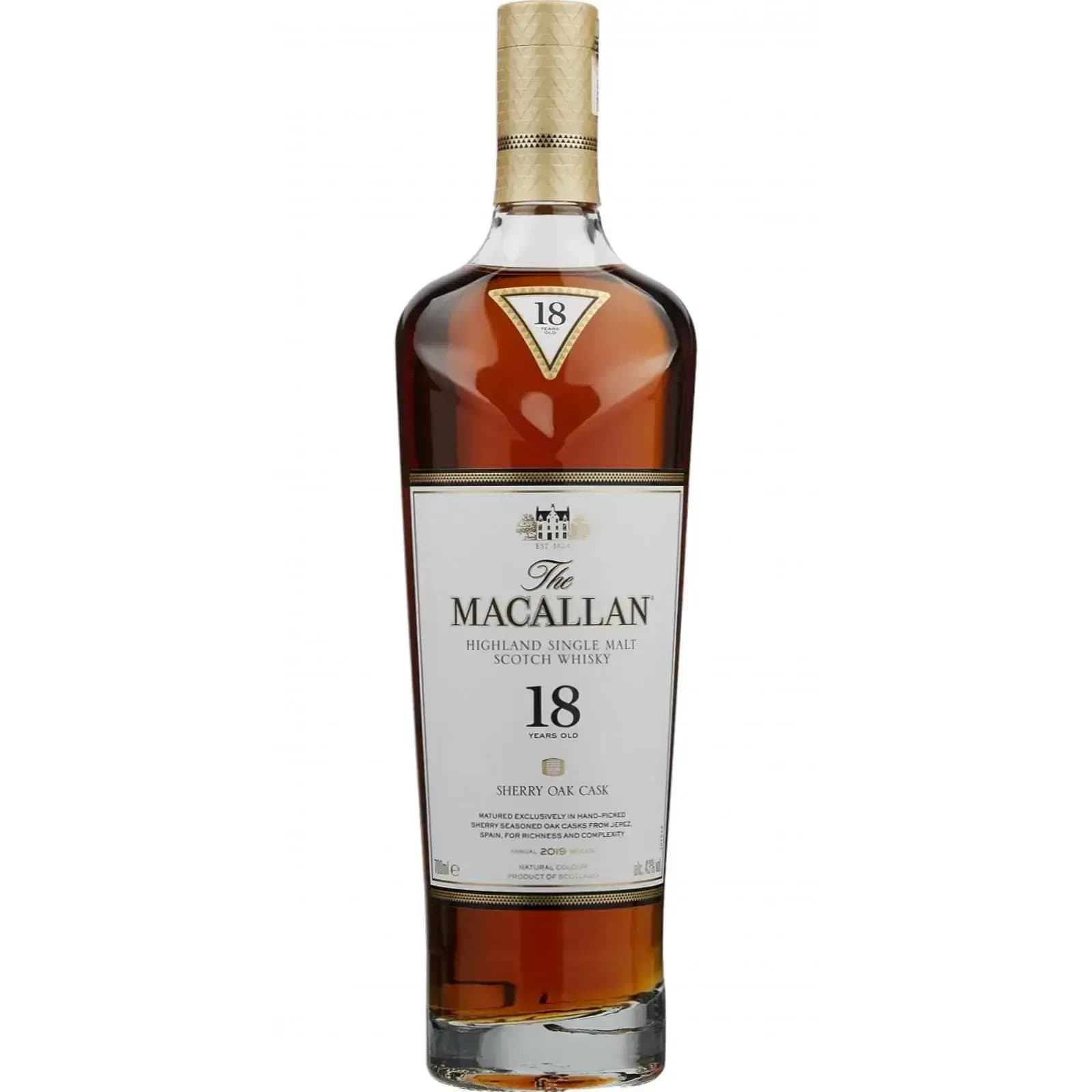 Macallan 18 Years Old Sherry Oak 2019 Release