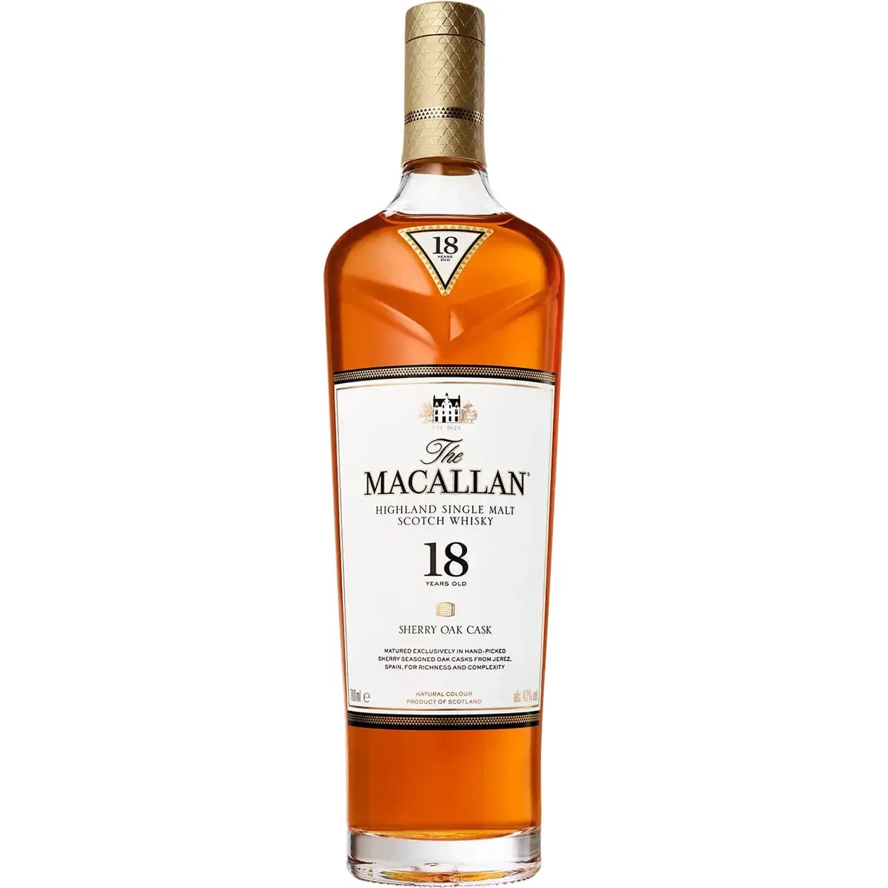 Macallan 18 Years Old Sherry Oak 2021 Release