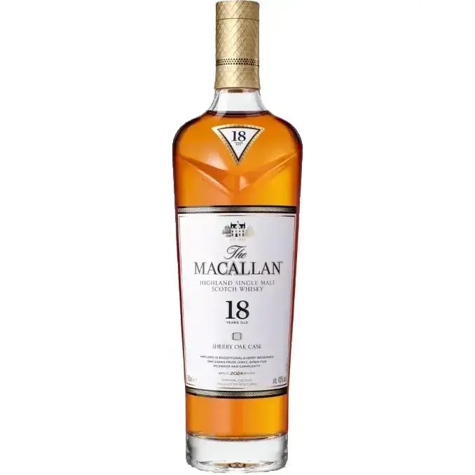 Macallan 18 Years Old Sherry Oak 2024 Release