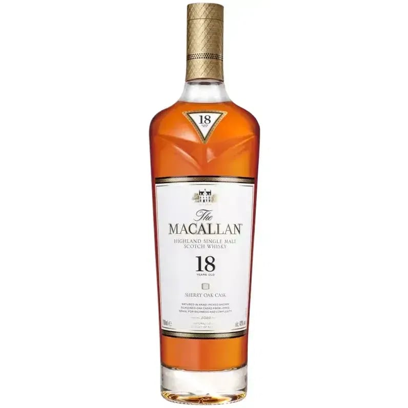 Macallan 18 Years Old Sherry Oak 2022 Release