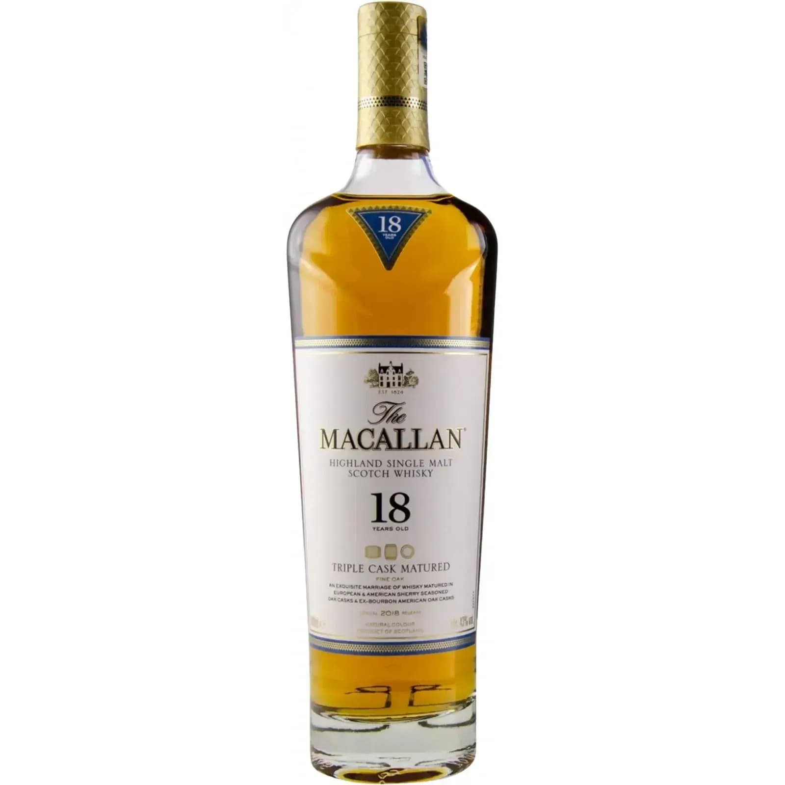 Macallan 18 Years Old Fine Oak Triple Cask Matured