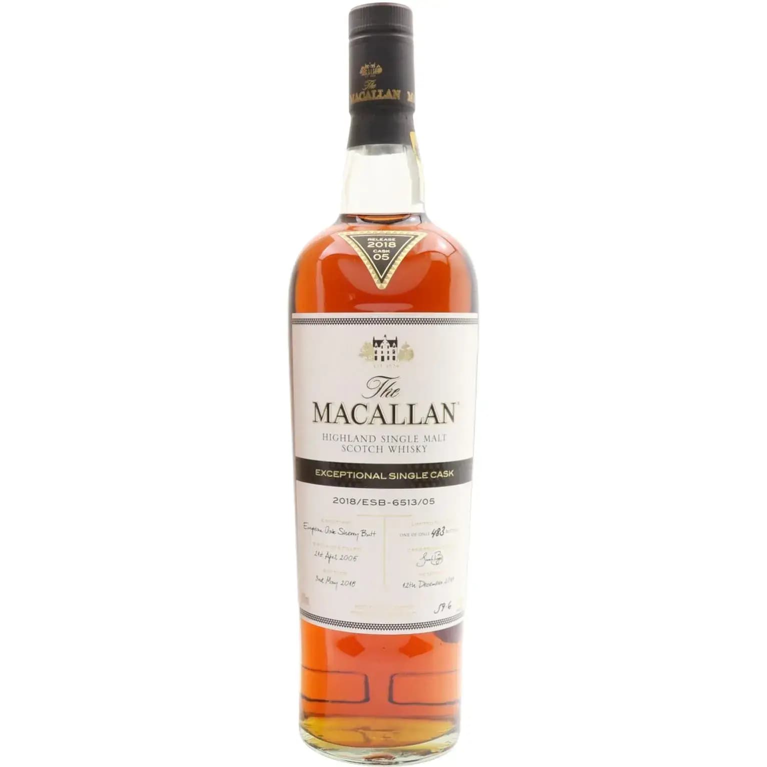 Macallan 2018 Exceptional Single Cask Nr.6513/05
