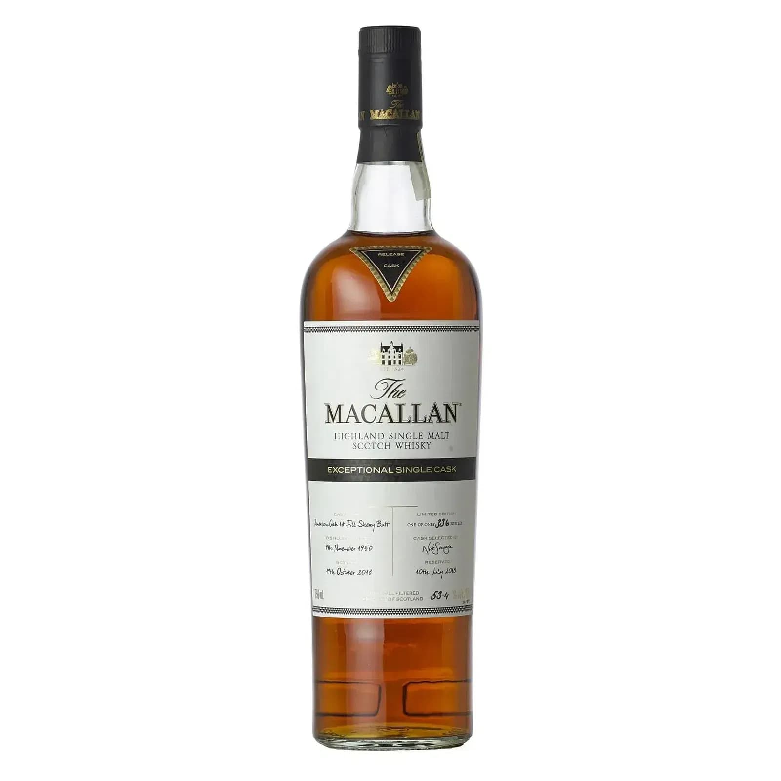 Macallan 2019 Exceptional Single Cask Nr.2019/ESB - 14/03
