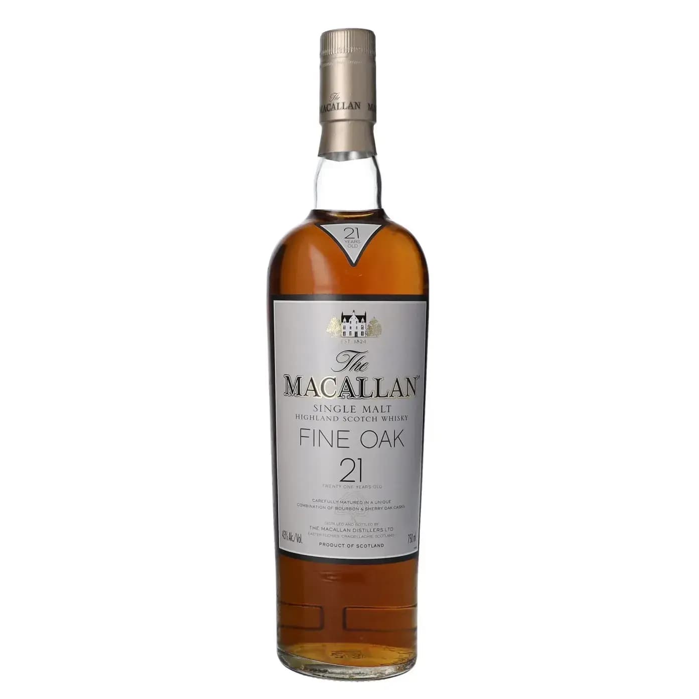 Macallan 21 Years Old Fine Oak