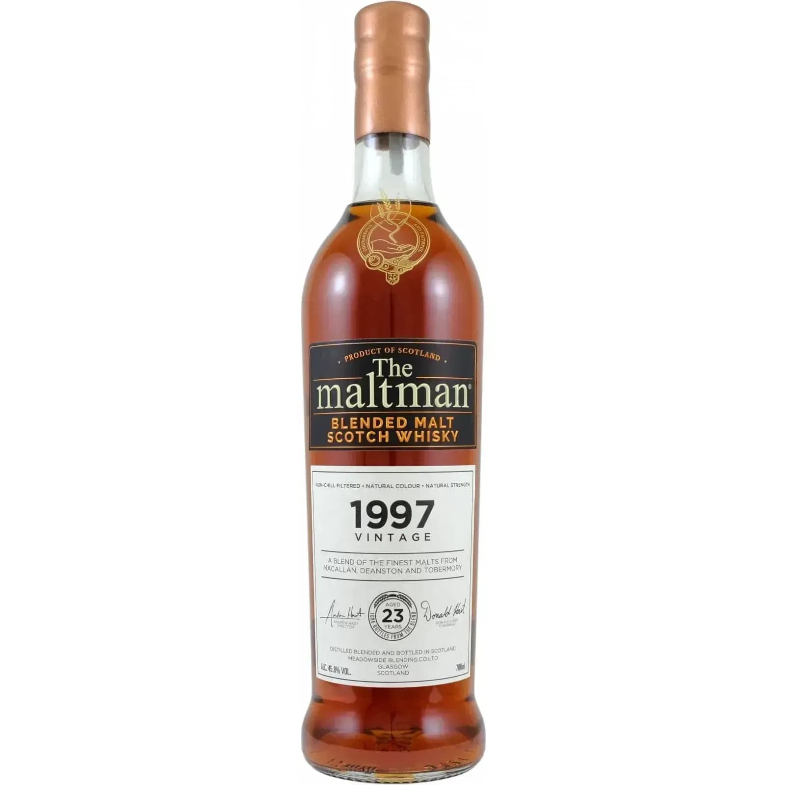 Macallan 23 Years Old 1997 The Maltman Meadowside Blending