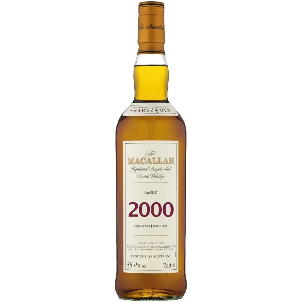 Macallan 24 Years Old 2000 Fine & Rare