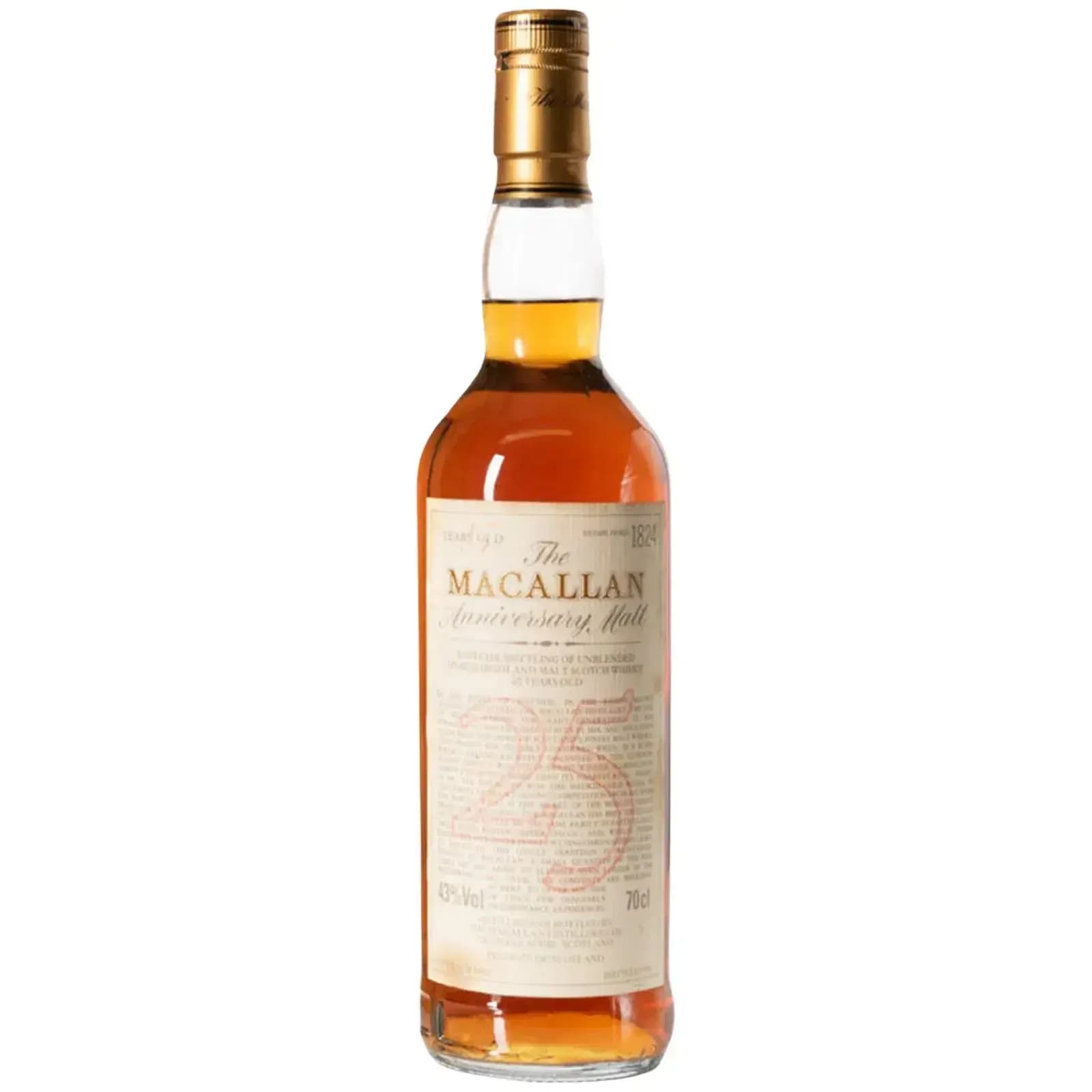 Macallan 25 Years Old 1966 Anniversary Malt