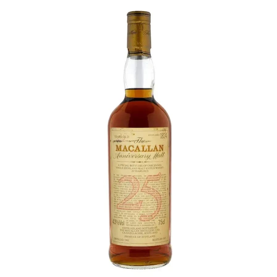 Macallan 25 Years Old 1967 Anniversary Malt