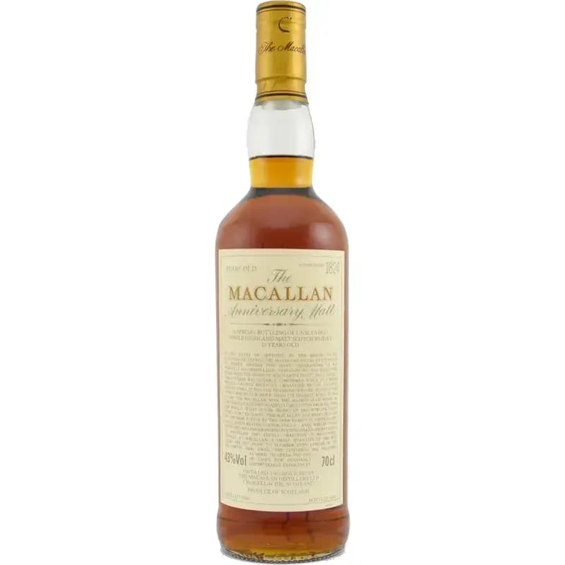 Macallan 25 Years Old 1968 Anniversary Malt