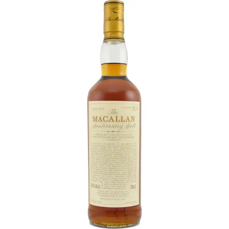 Macallan 25 Years Old 1968 Anniversary Malt
