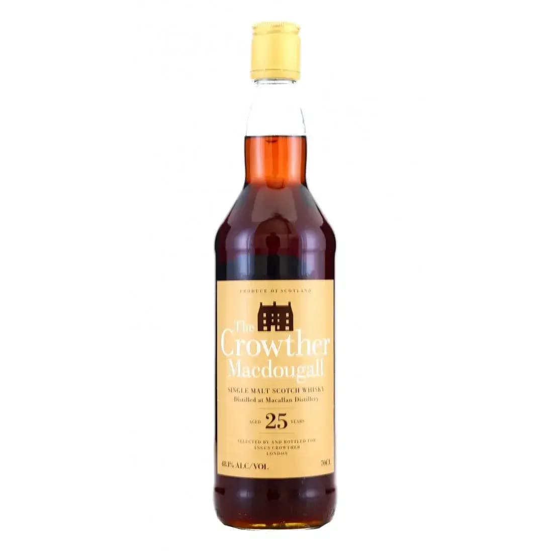 Macallan 25 Years Old 1984 The Crowther Macdougall Cask Nr.7821