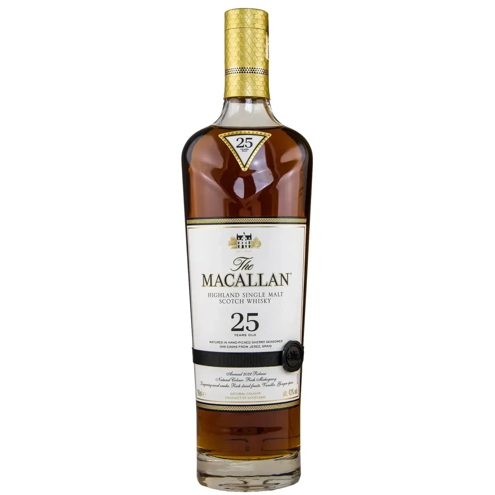 Macallan 25 Years Old Sherry Oak 2022
