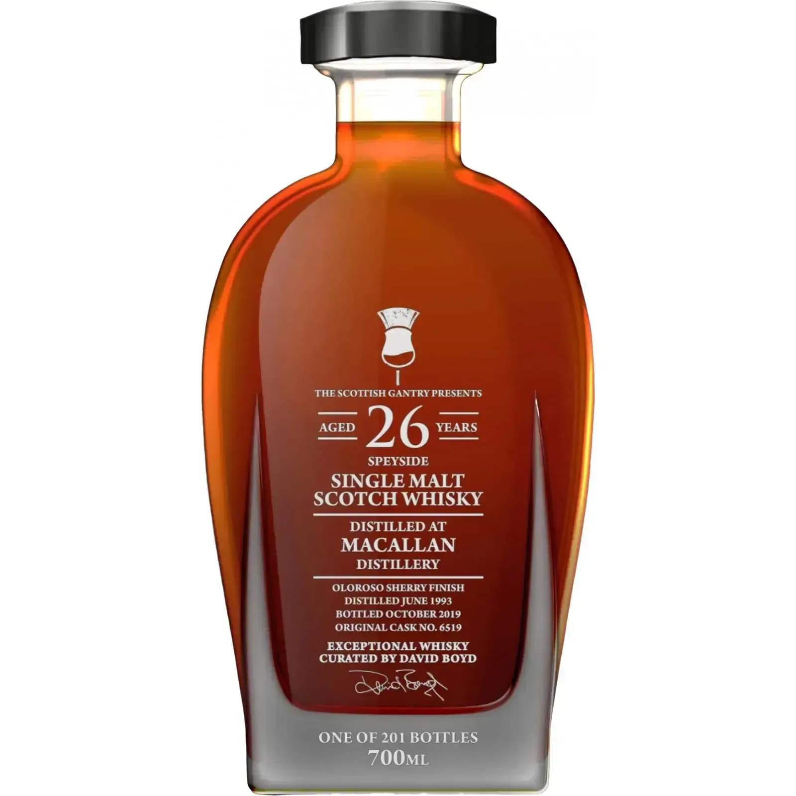 Macallan 26 Years Old 1993 Tsg Cask Nr.6519