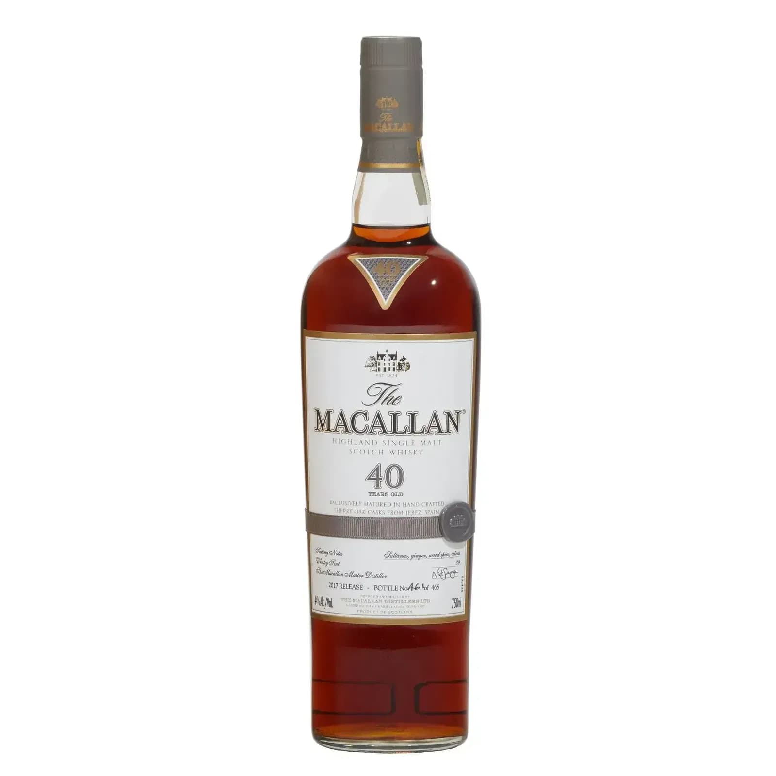 Macallan 40 Years Old