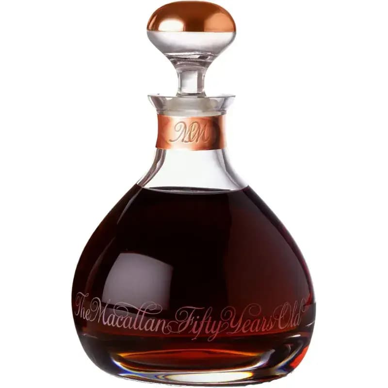 Macallan 50 Years Old Millennium Crystal Decanter