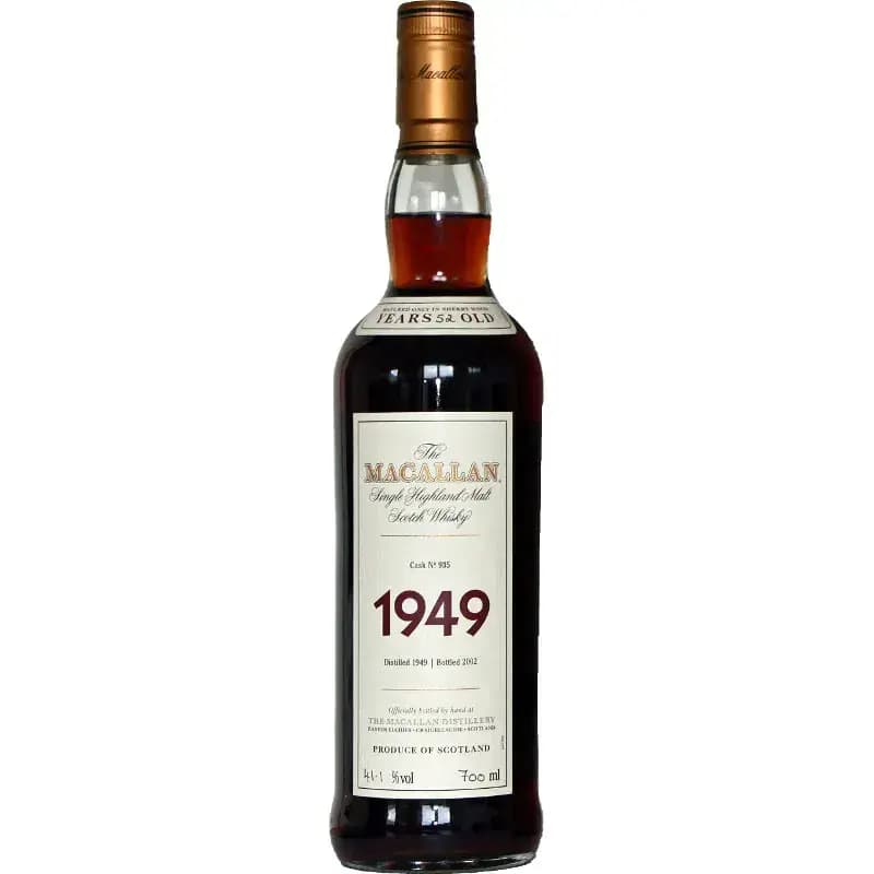 Macallan 52 Years Old 1949 Fine & Rare Cask Nr.935
