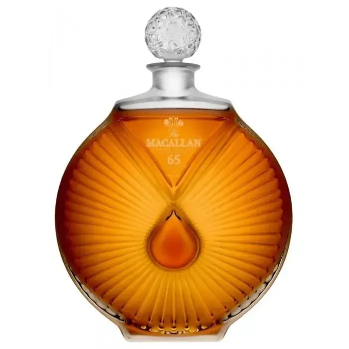 Macallan 65 Years Old Lalique Peerless Spirit